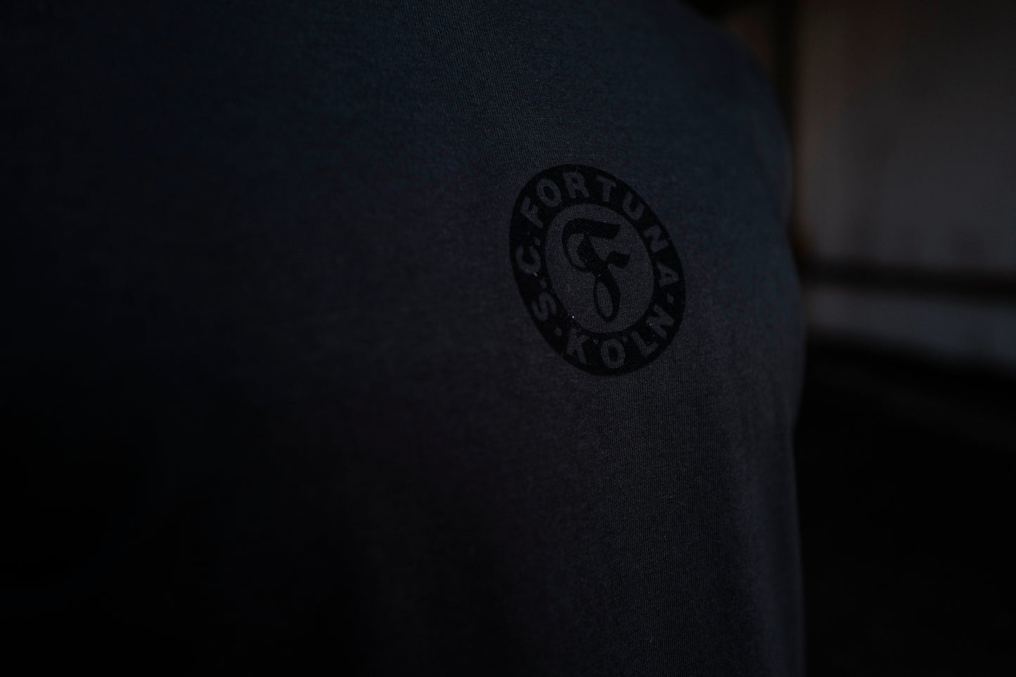Tshirt mit Samt-Logo
