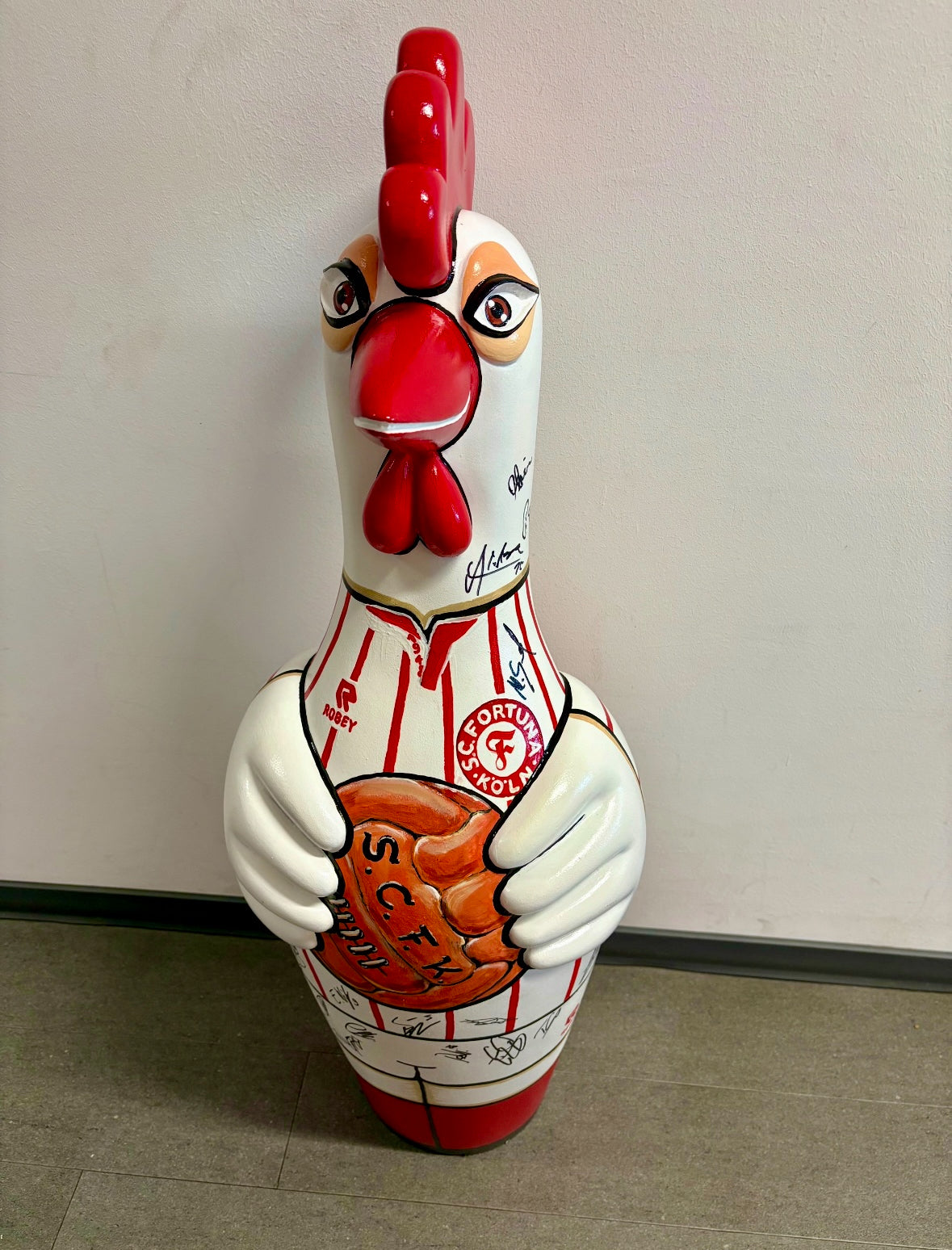 Signiertes Fortuna-Huhn